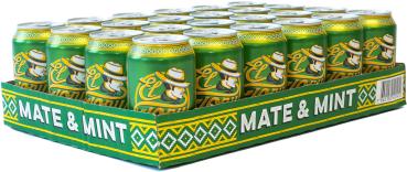 EL TONY Mate & Minze Alu 129400001262 33 cl, 24 Stk.