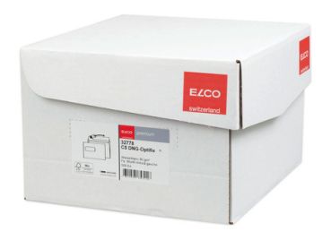 ELCO Couvert Premium m/Fenster B5 32996 100g, weiss 500 Stück