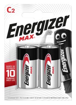 ENERGIZER Batterien Max C 1.5V E302306701 2 Stück