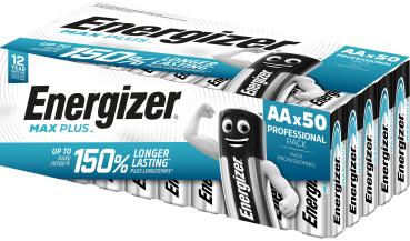 ENERGIZER Batterien Max Plus E303865500 AA/LR6 50 Stück