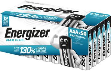 ENERGIZER Batterien Max Plus E303865600 AAA/LR03 50 Stück