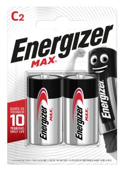 ENERGIZER Batterien Max C 1.5V LR14/AM2/E93 2 Stück