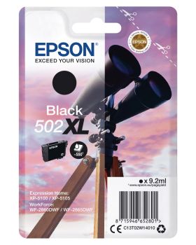 EPSON Tintenpatrone 502XL schwarz T02W140 WF-2860/XP-5100 550 Seiten