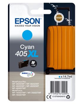 EPSON Tintenpatrone 405XL cyan T05H24010 WF-7830DTWF 1100 Seiten