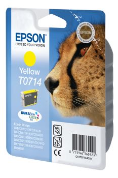 EPSON Tintenpatrone yellow T071440 Stylus DX4000 475 Seiten