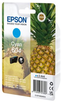 EPSON Tintenpatrone 604 cyan T10G24010 WF-2910/30/50 130 Seiten