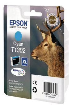 EPSON Tintenpatrone cyan T130240 Stylus SX525WD 10.1ml