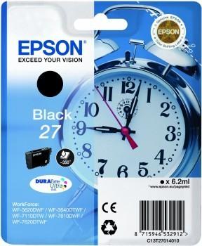 EPSON Tintenpatrone schwarz T270140 WF 3620/7620 350 Seiten