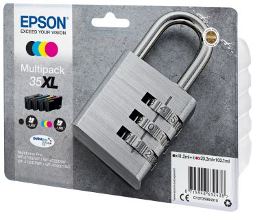 EPSON Multipack Tinte XL CMYBK T359640 WF-4720/4725DWF 4-color