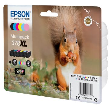 EPSON Multipack Tinte 378XL 6-color T379840 XP-8500/8505