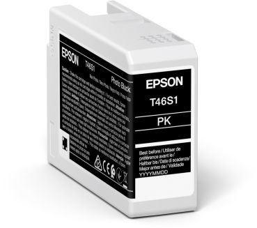 EPSON Tintenpatrone photo schwarz T46S100 SureColor SC-P700 26ml