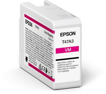 EPSON Tintenpatrone vivid magenta T47A30N SureColor SC-P900 50ml