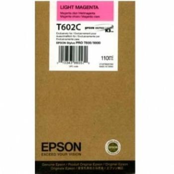 EPSON Tintenpatrone light magenta T602C00 Stylus Pro 7800/9800 110ml