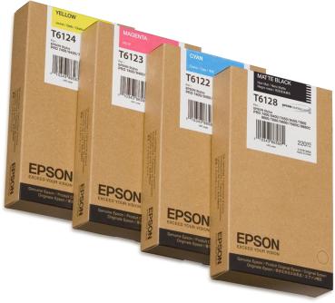 EPSON Tintenpatrone matte black T61280N Stylus Pro 7450/9450 220ml