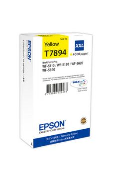 EPSON Tintenpatrone XXL yellow T789440 WF 5110/5620 4000 Seiten