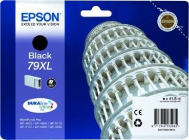 EPSON Tintenpatrone XL schwarz T790140 WF 5110/5620 2600 Seiten