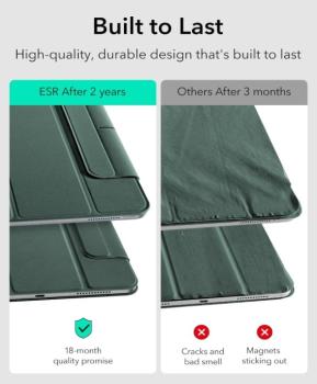 ESR Rebound Magnetic Case, Green 3C02200400404 iPadPro11, 2018/Air 4/5/6