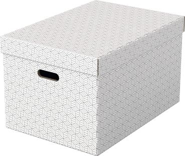 ESSELTE Aufbewahrungsboxen Home L 628286 510x355x305mm, weiss 3 Stk