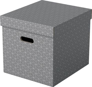 ESSELTE Aufbewahrungsboxen Home Cube 628289 365x320x315mm, grau 3 Stk