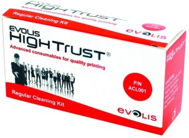 EVOLIS Reinigungs Kit 5 Stück ACL001 Karten & Reinigungstäbchen