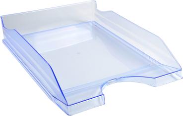 EXACOMPTA Briefkorb Ecotray A4+ 12310D blau-transp.