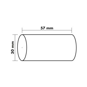 EXACOMPTA Rolle Thermo Papier 20Stk. 43642E 57x30mmx9m für Kasse