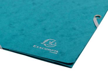 EXACOMPTA Gummibandmappe Skandi A4 55272E pazifikblau