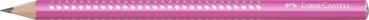 FABER-CASTELL Bleistift Jumbo Sparkle B 111612 pink