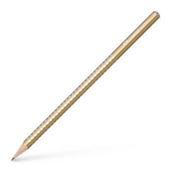 FABER-CASTELL Bleistift Sparkle B 118214 gold