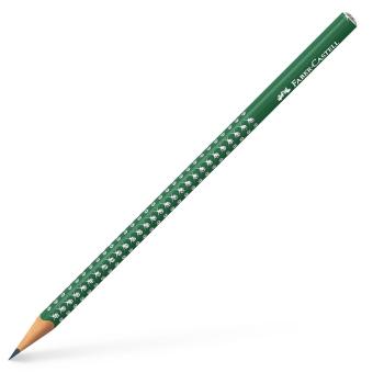 FABER-CASTELL Bleistift Sparkle B 118239 forest green