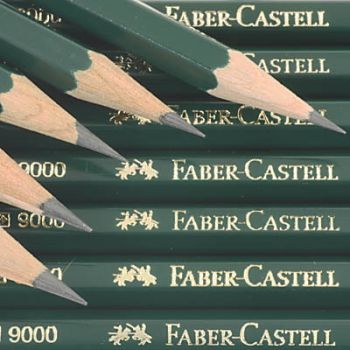 FABER-CASTELL Bleistift CASTELL 9000 B 119001