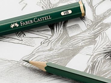 FABER-CASTELL Bleistift CASTELL 9000 2B 119002