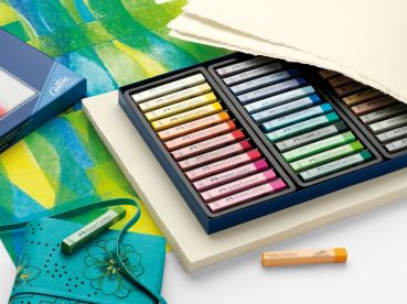 FABER-CASTELL Softpastellkreiden 128336 36er Kartonetui