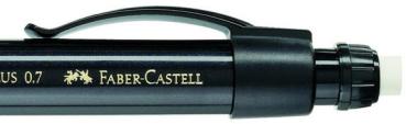 Faber-castell druckbleistift grip plus hb 130733 schwarz met., radierer 0.7mm - Faber-castell-130733-4005401307334-03