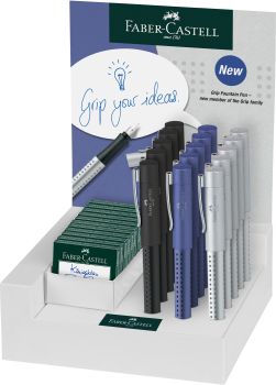 FABER-CASTELL Display, Grip 2011 Fülli 140910 je 5x 140900/140901/140902