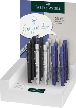 FABER-CASTELL Grip 2011 Display 144130 5x 144111/144153/144187