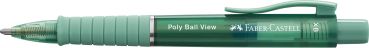 FABER-CASTELL Kugelschreiber Poly Ball View 145754 Green lily XB