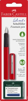 FABER-CASTELL Schulfüller 149812 rot