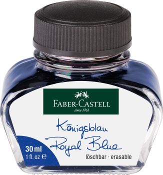 FABER-CASTELL Tintenglas 30ml 149839 königsblau