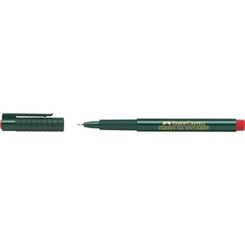 FABER-CASTELL Faserschr. FINEPEN 1511 0.4mm 151121 rot