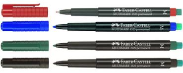 Faber-castell ohp multimark m 152504 4-farbig ass. permanent - Faber-castell-152504-4005401525042-02