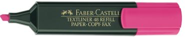 FABER-CASTELL Textmarker TL 48 1-5mm 154828 rosa