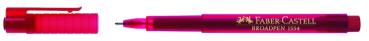 FABER-CASTELL Fineliner Broadpen 1554 0.8mm 155421 rot