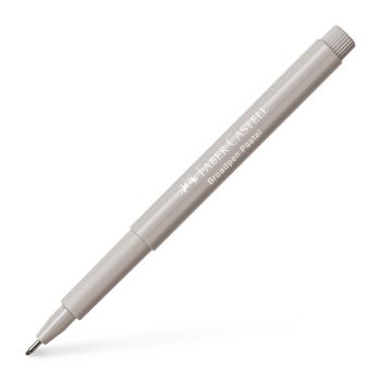 FABER-CASTELL Fineliner Broadpen 1554 0.8mm 155488 pastellgrau