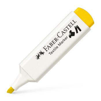 FABER-CASTELL Textilmarker 1.2-5mm 159507 gelb