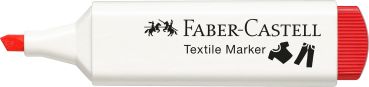 FABER-CASTELL Textilmarker 1.2-5mm 159522 rot