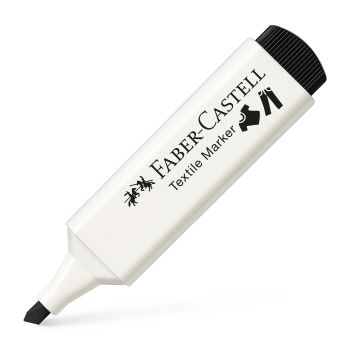 FABER-CASTELL Textilmarker 1.2-5mm 159525 schwarz