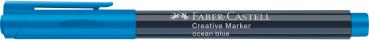 FABER-CASTELL Creative Marker 1-3mm 160743 ocean blue