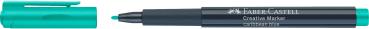 FABER-CASTELL Creative Marker 1-3mm 160756 caribbean blue