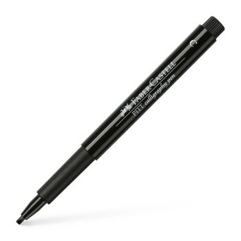 FABER-CASTELL Pitt Calligraphy-Pen 2mm 167599 schwarz